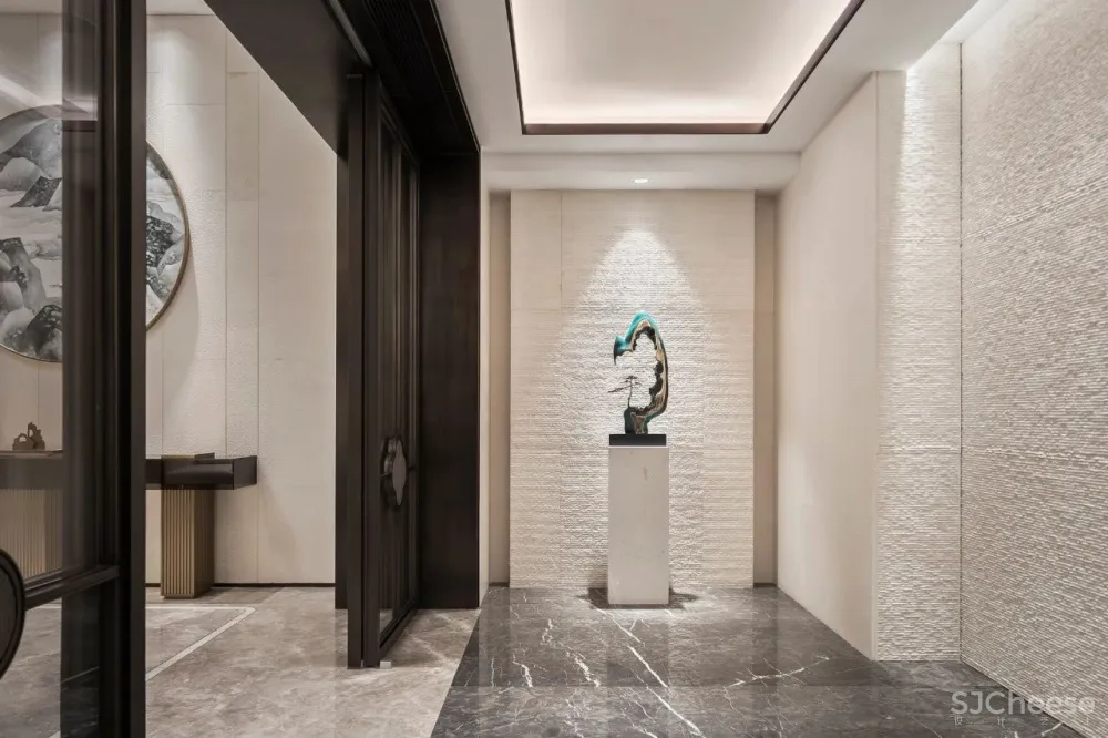 240㎡轻奢住宅,重构古典与现代的写意美学!