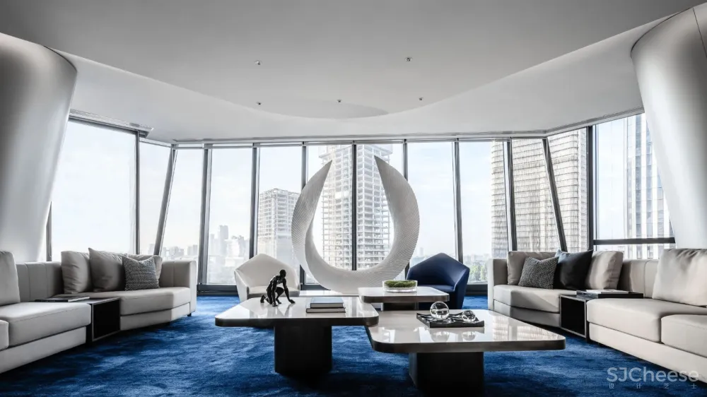 艺居设计 X 国美地产:刚柔并济的绝美设计,完美的曲线,容纳万物!