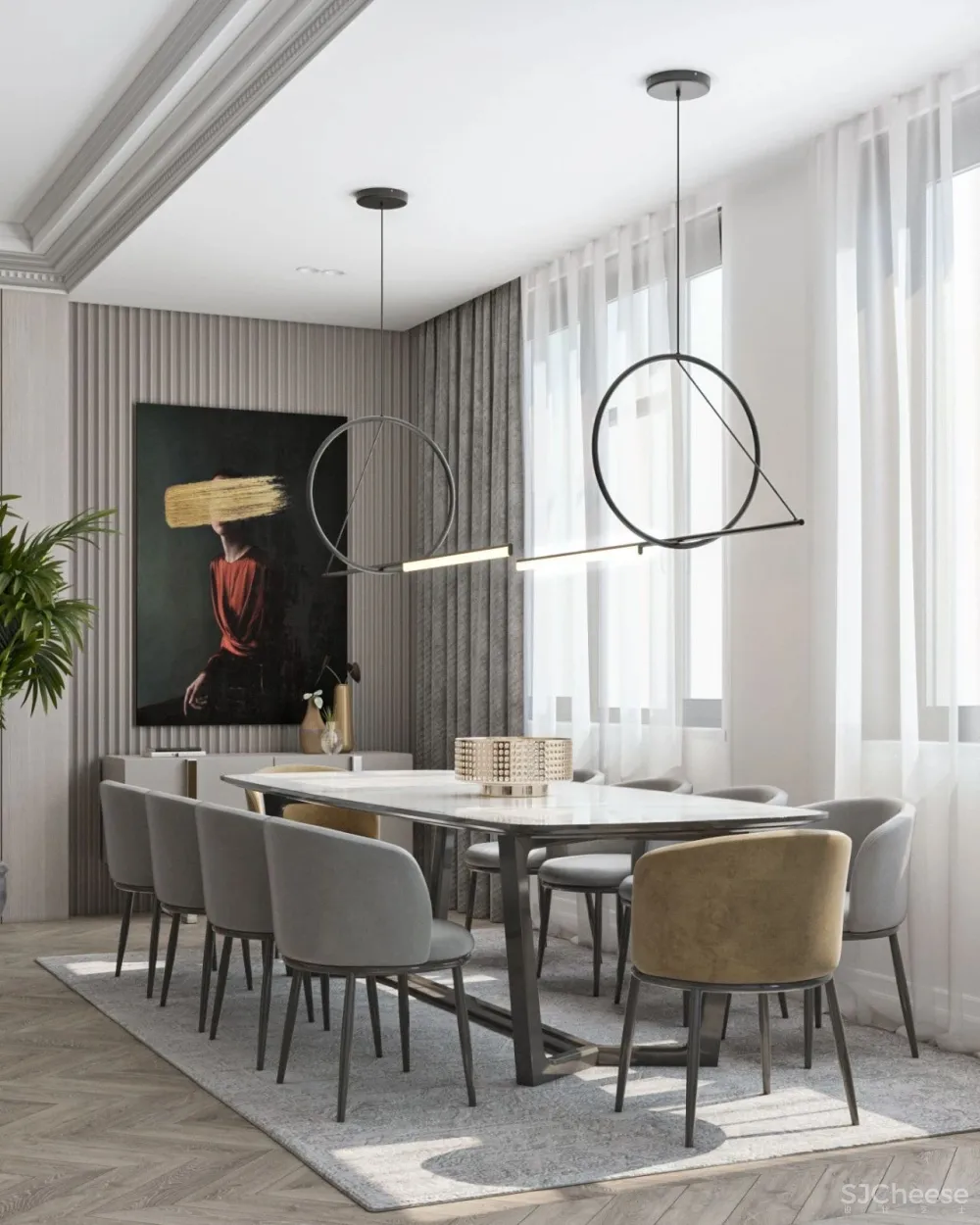 现代风格，简单而又舒适！