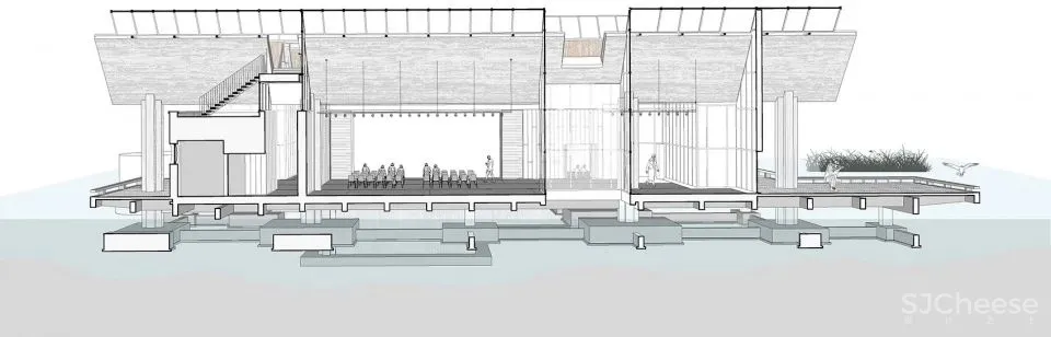 深度 崇明东滩湿地科研宣教中心：“举重若轻”