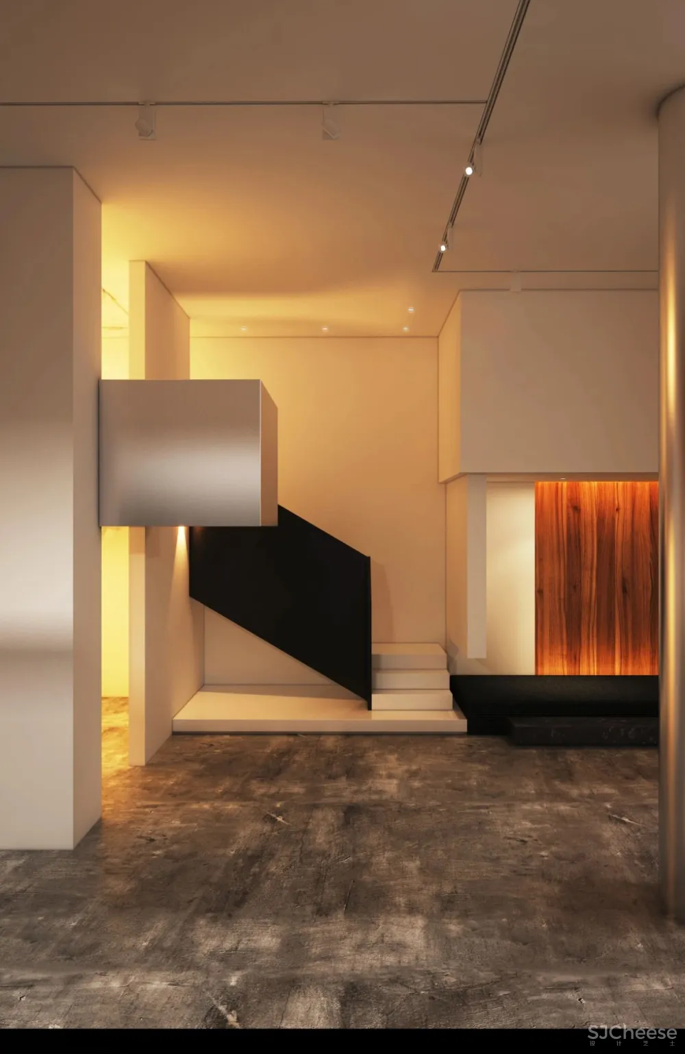 金属 大理石,不一样的空间感受 初品设计