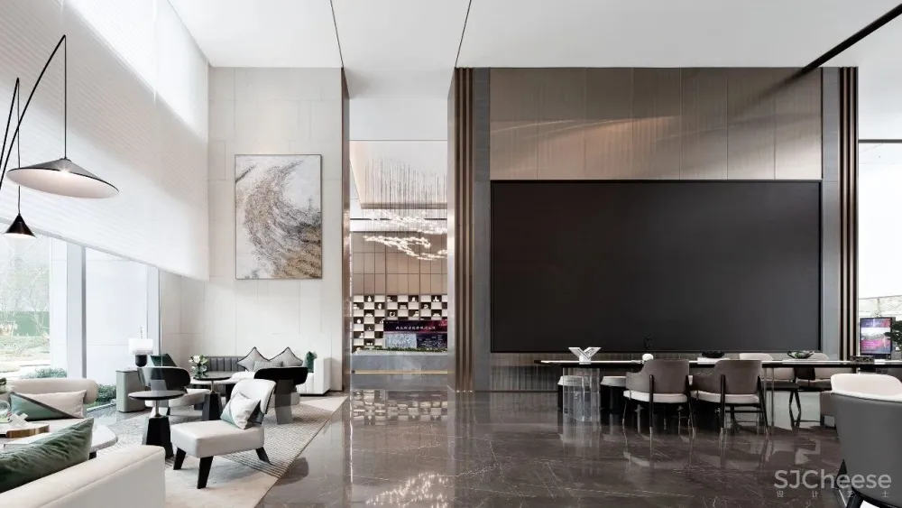 宁静简约灰,自然、静雅的当代人居!