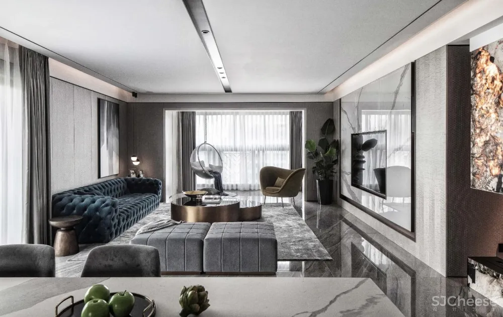 任喆辉:228m²现代私宅,优雅高级,彰显不凡