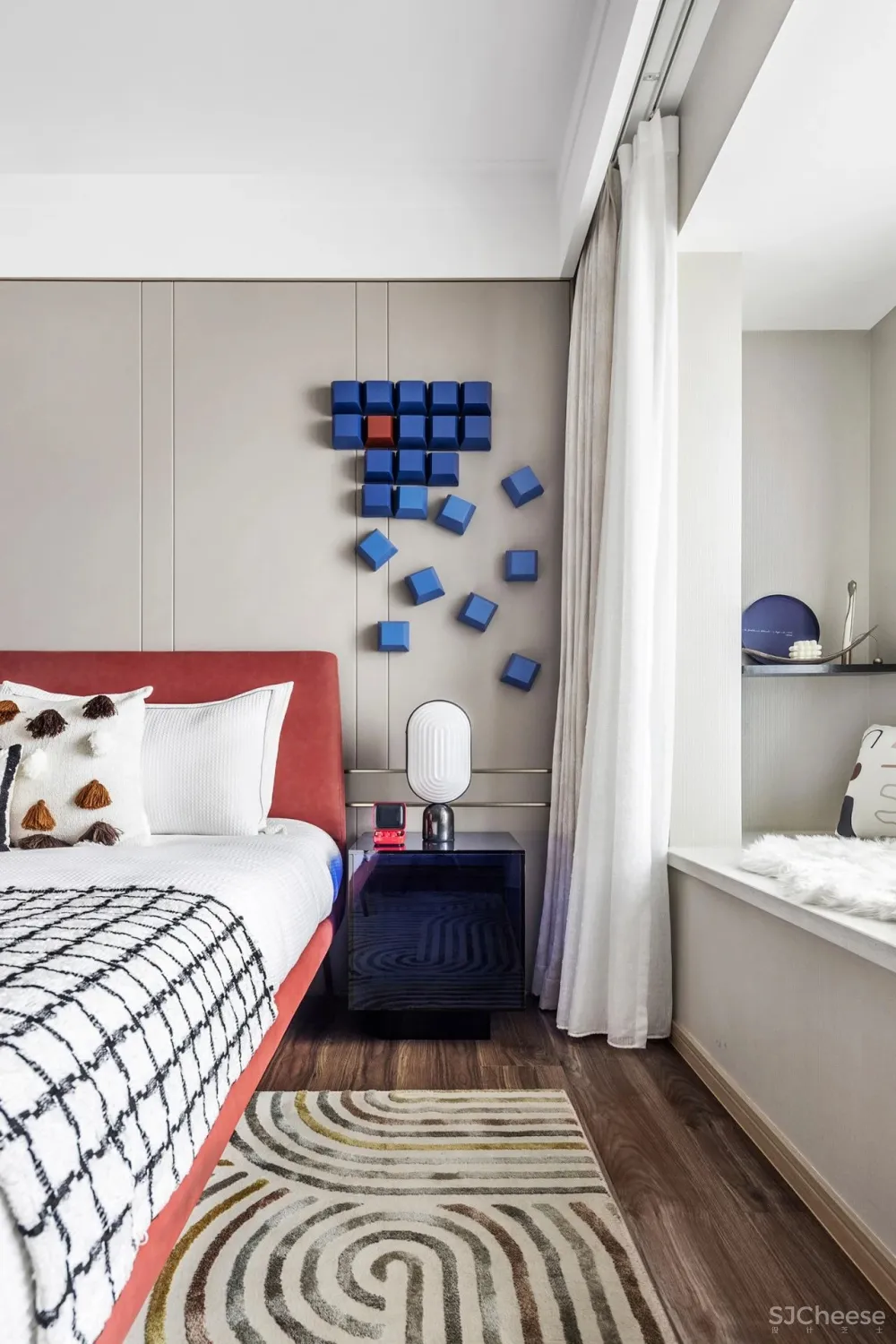 大朴-羽果设计丨现实中的乌托邦,西班牙热情红色的堡垒迷宫