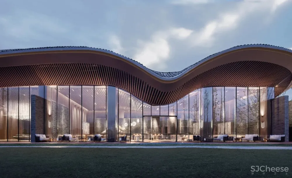 成都花间堂一期全景及天府万科城展示中心 |庄子玉工作室