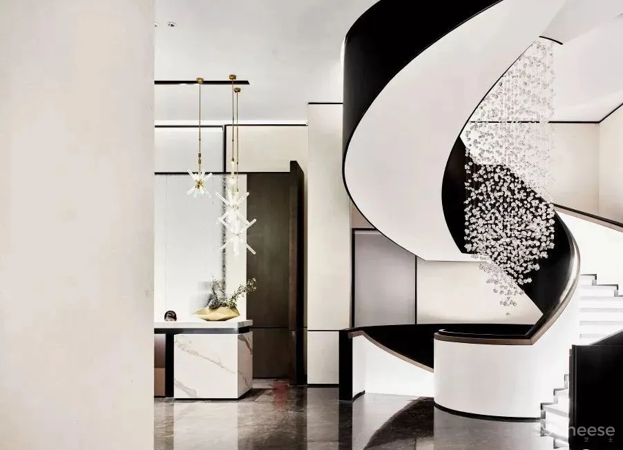 香港環亞聯合設計:自然闲适、悠然忘我 时代滨江上品销售中心! 中国国际室内设计年鉴