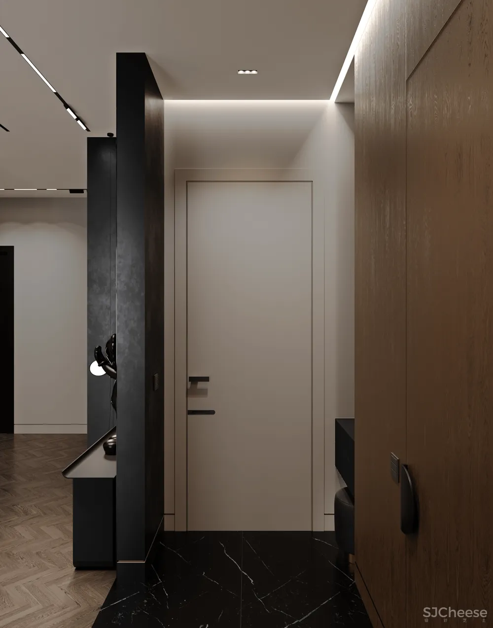 305㎡顶层复式,都市轻奢范!