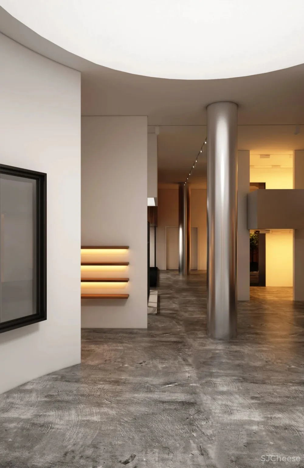 金属 大理石,不一样的空间感受 初品设计