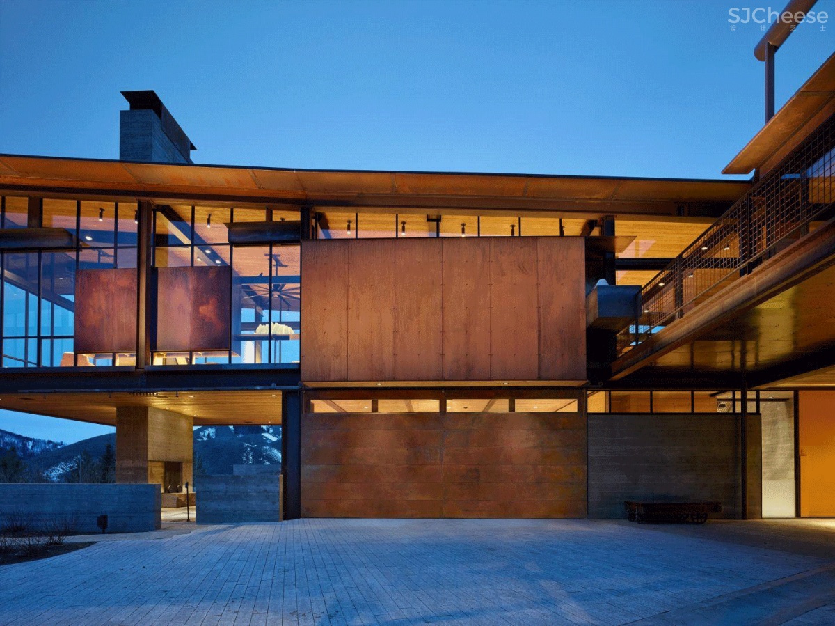 他设计的10栋别墅,每一个都“机关算尽”太酷了!