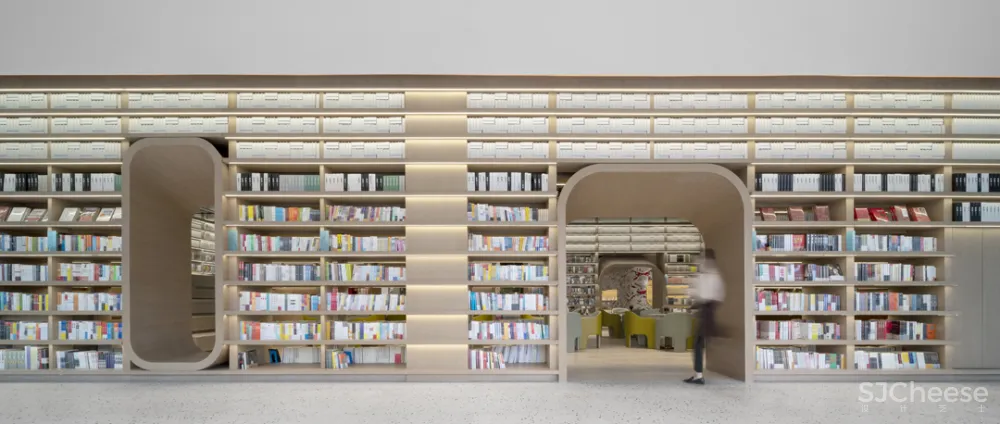 阅时光—新式多功能书店 共生形态设计