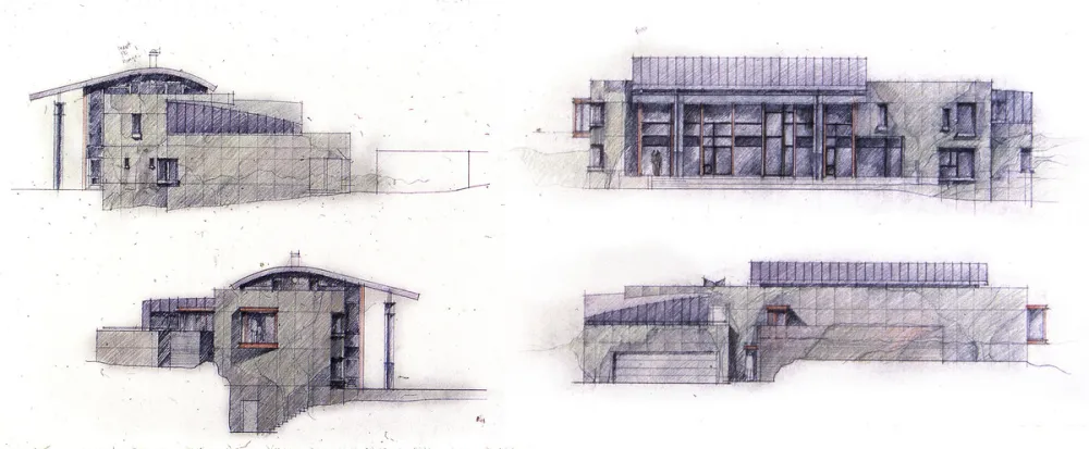 他设计的10栋别墅,每一个都“机关算尽”太酷了!