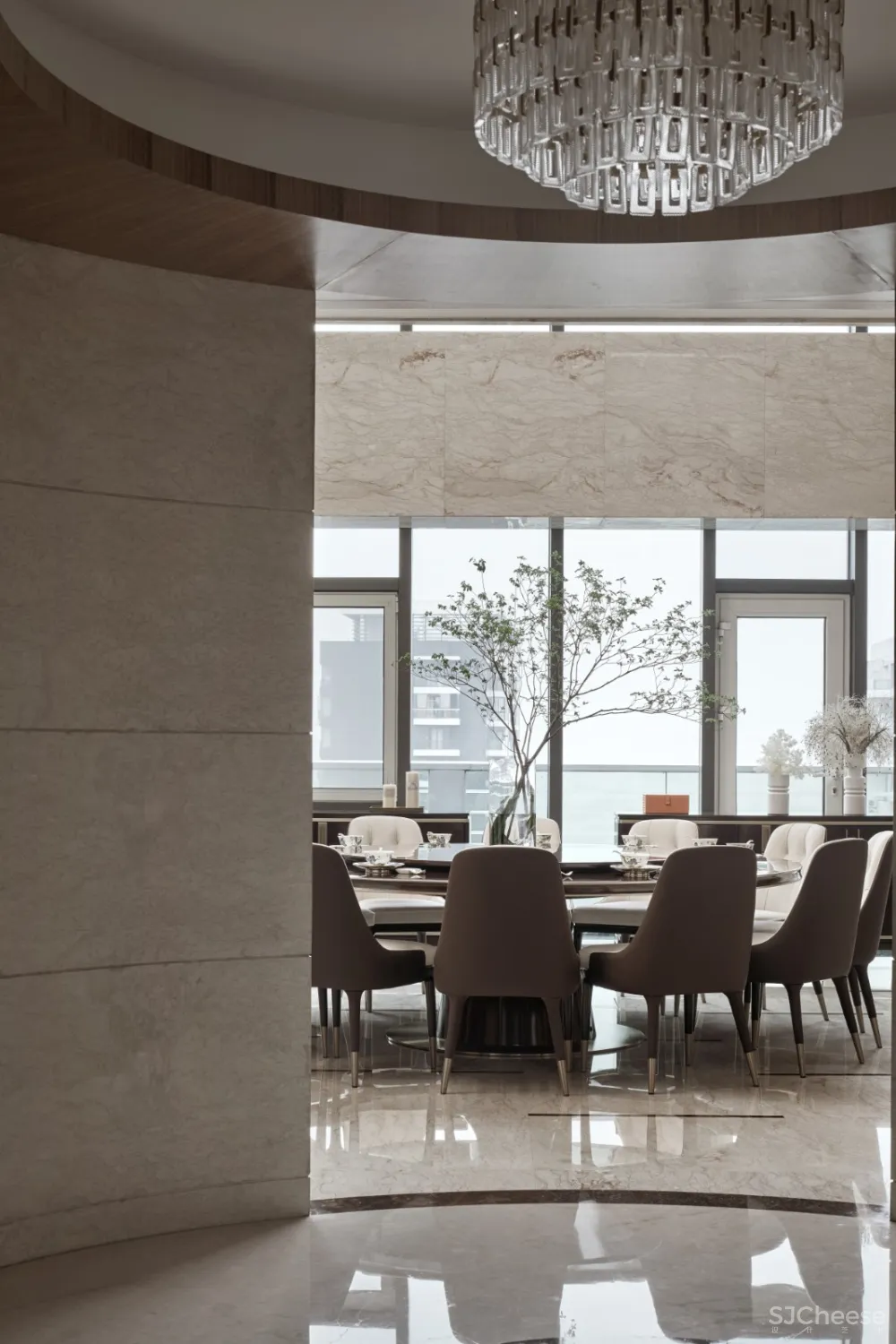 和洛空间设计 700㎡木质栖所，诠释耐人寻味的港式精致!