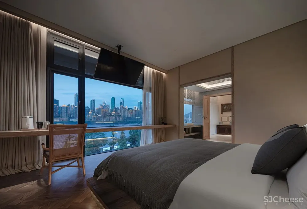 睡loft浴缸房躺看重庆山城一线江景,信步打卡宏村拍汉服写真