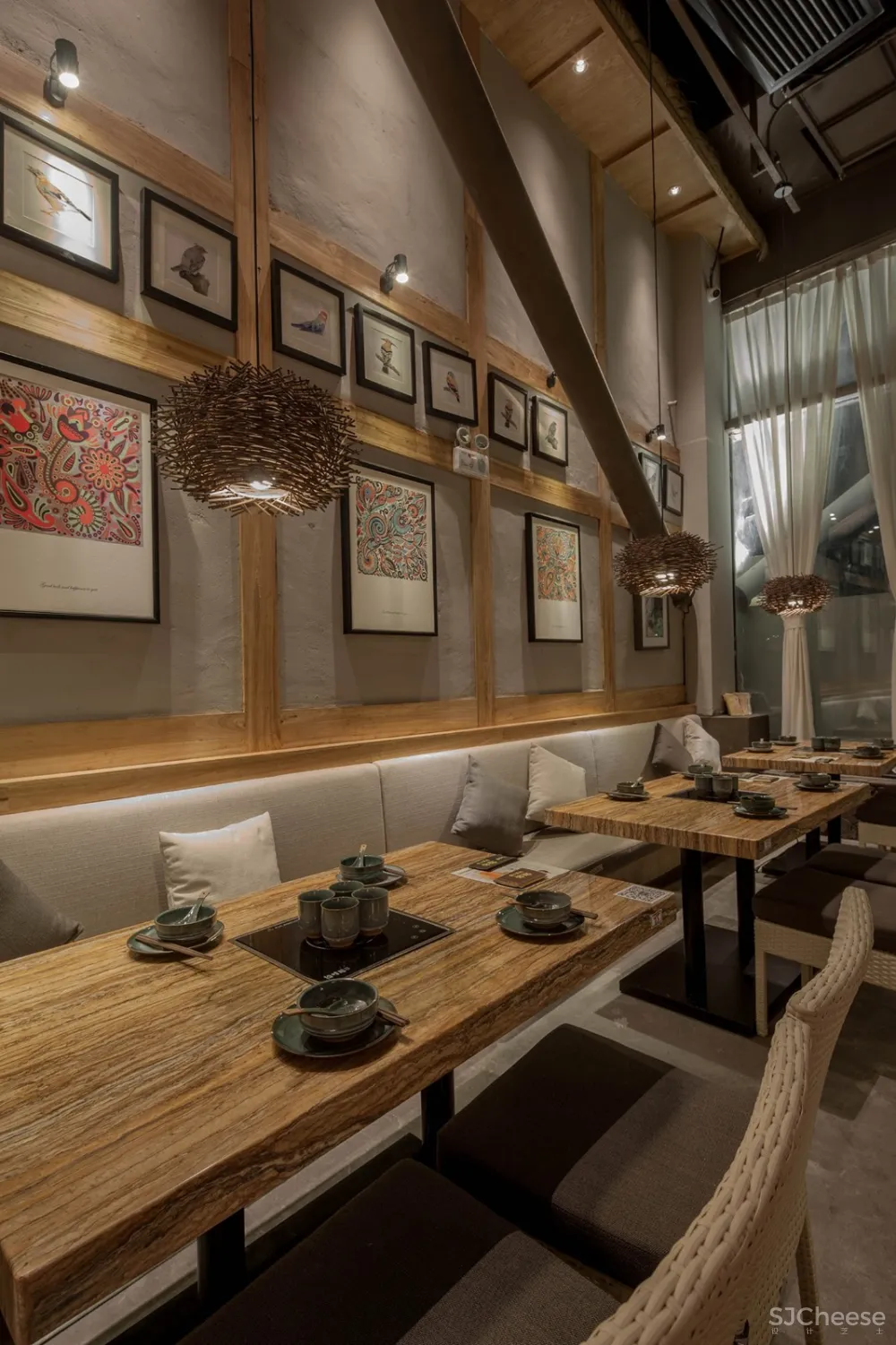 “拾味馆”餐厅设计，重拾骨子里的味道