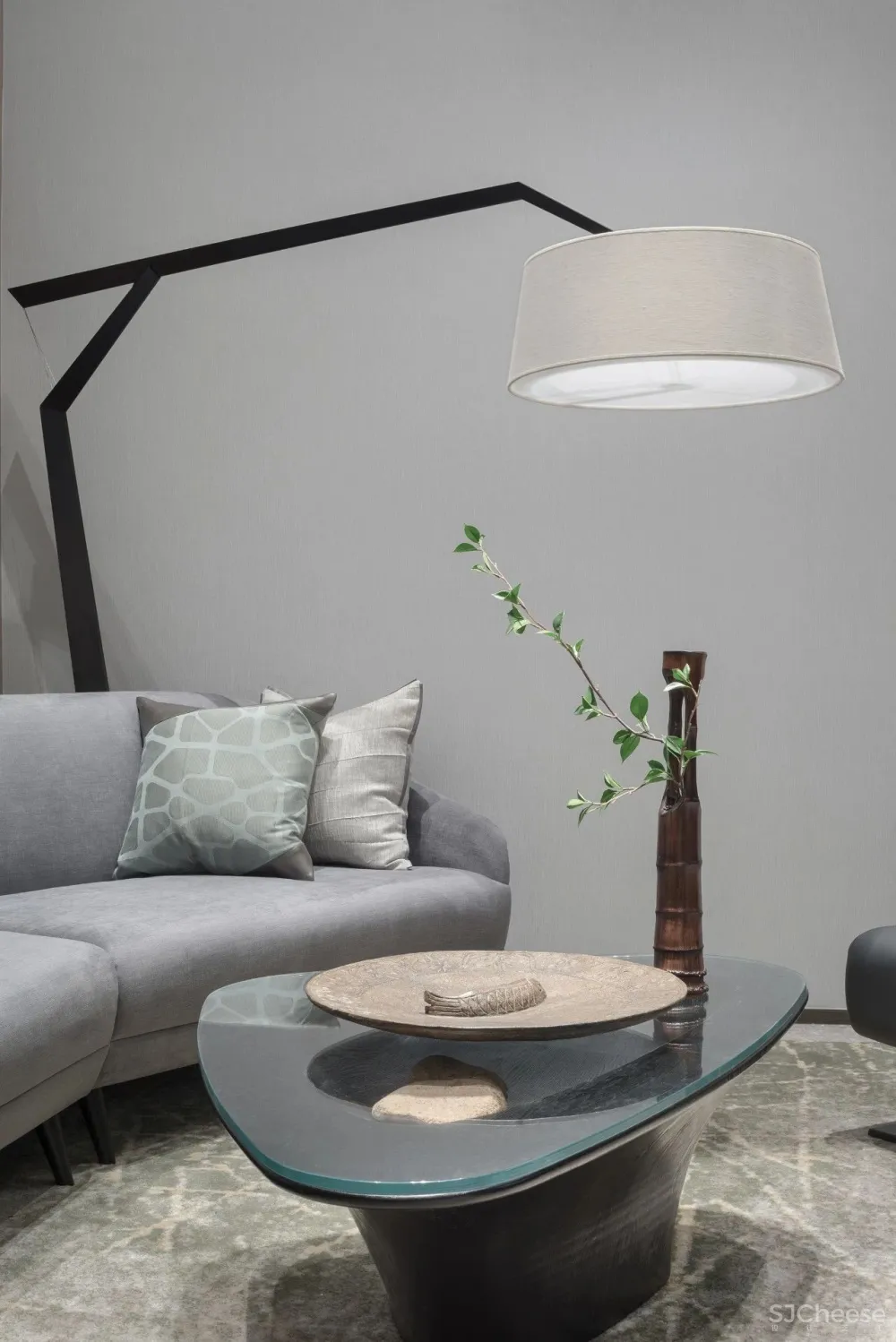 高级灰融合水墨意象,演绎超美新中式!