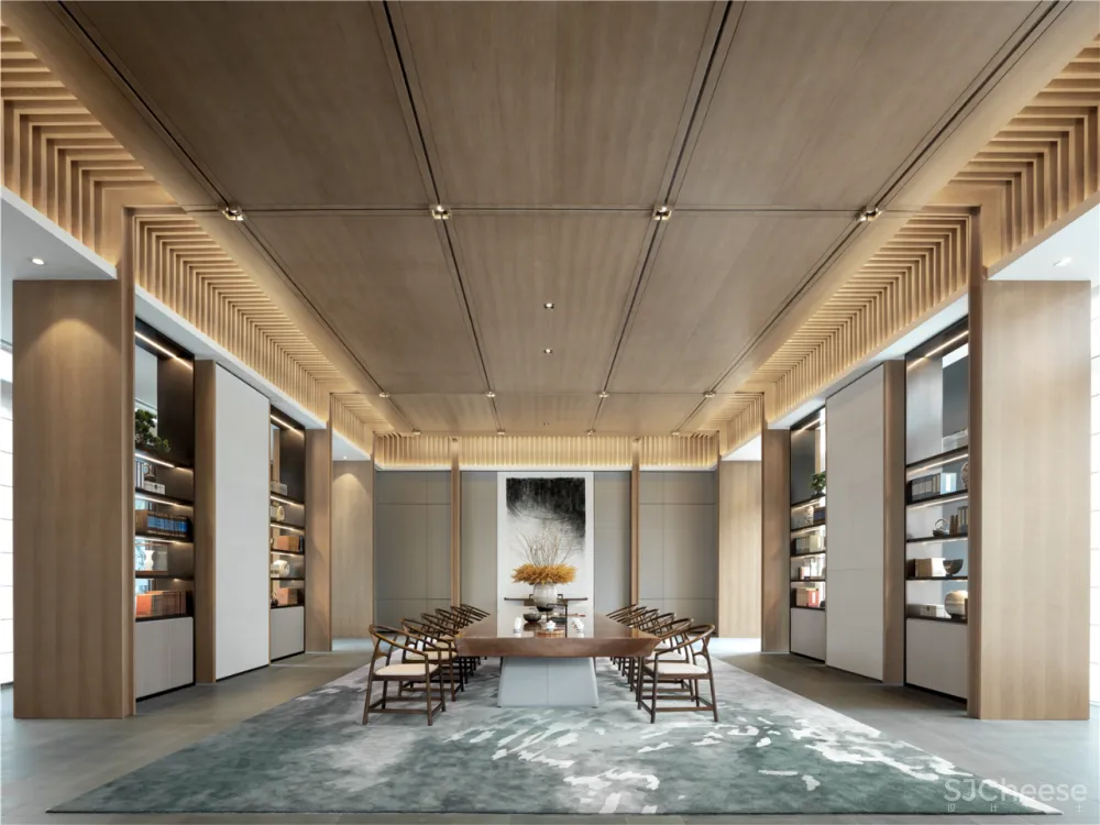 成都「天府上城」售楼中心,以山水重塑东方美学设计!