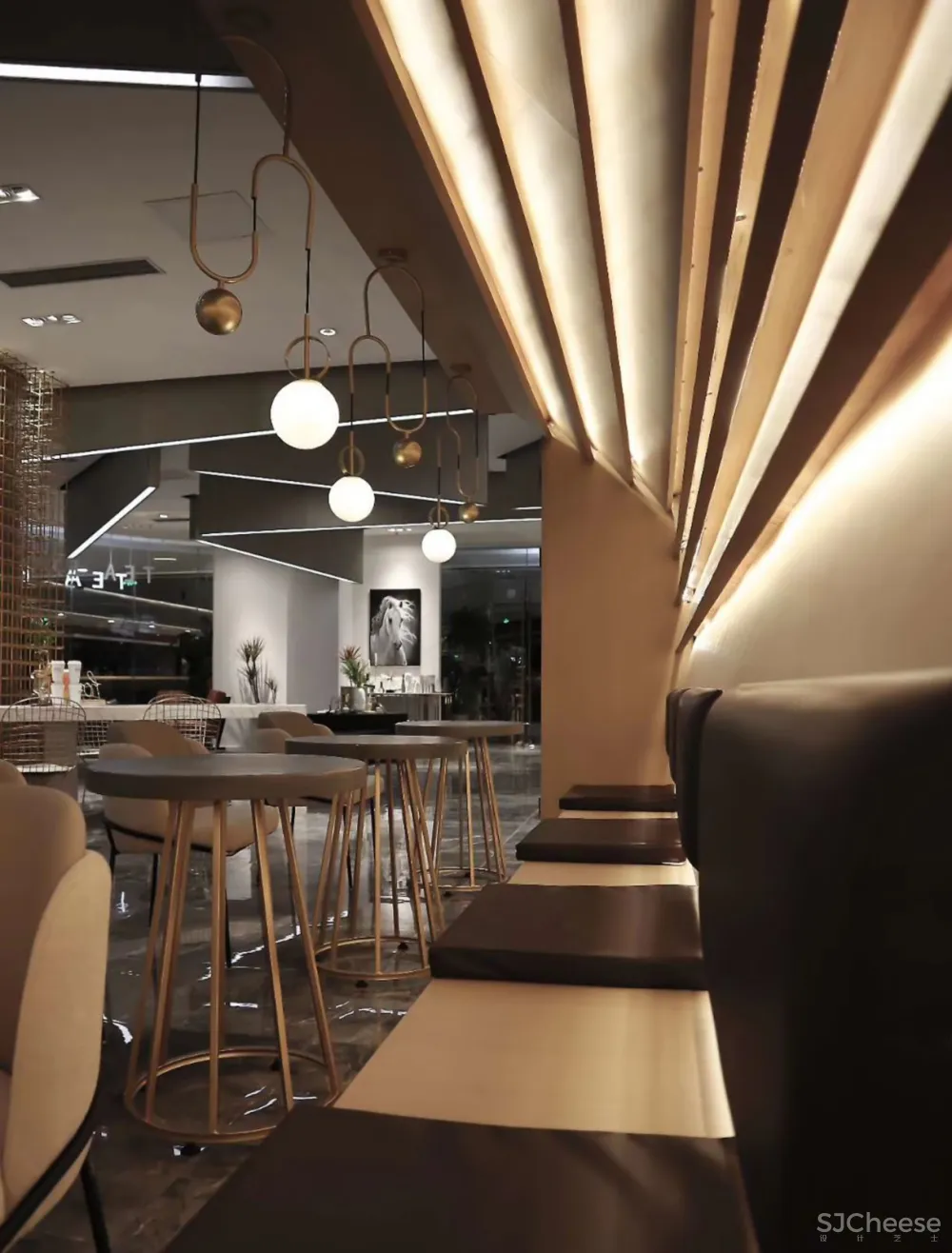 米节设计丨萃茶师贵港万达店