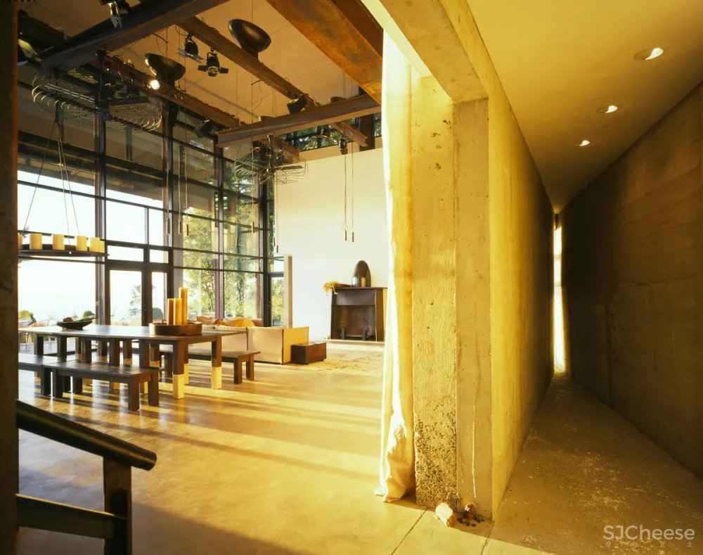 他设计的10栋别墅,每一个都“机关算尽”太酷了!