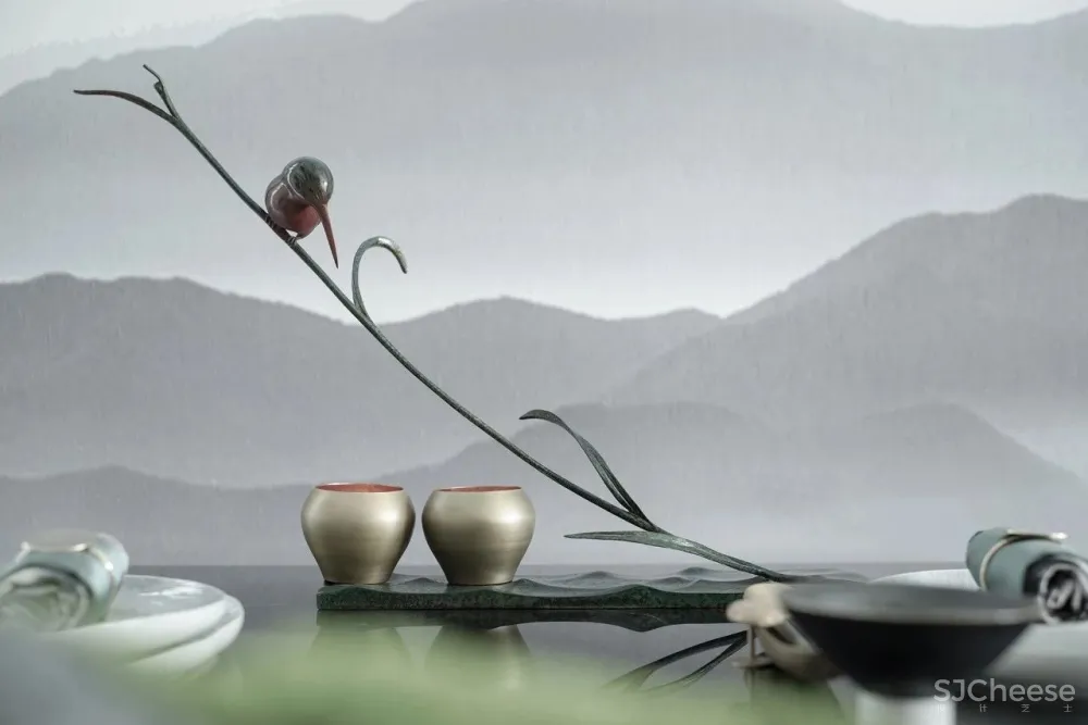 高级灰融合水墨意象,演绎超美新中式!