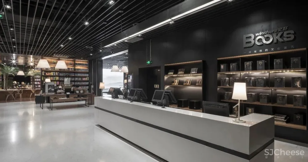 李玮珉新作 成都「九方書店」效果图和实景照片