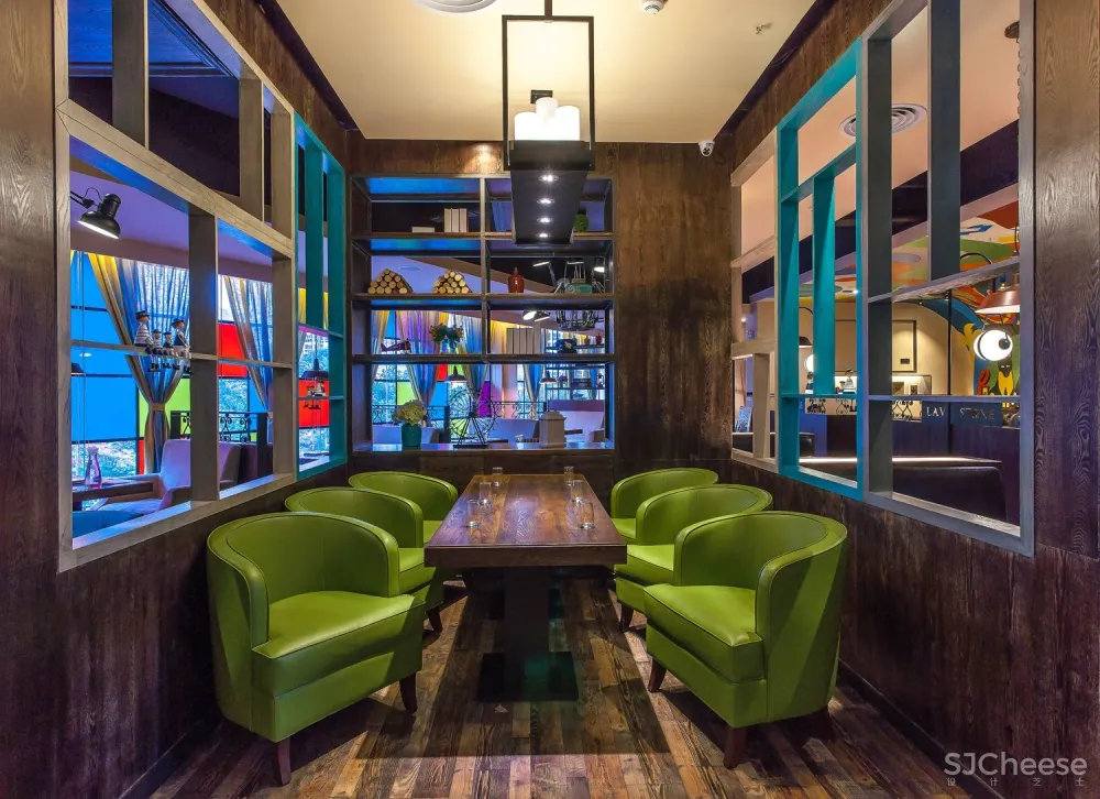 牛排餐厅设计【原石牛扒】约上朋友聚一聚,在这高颜值艺术餐厅