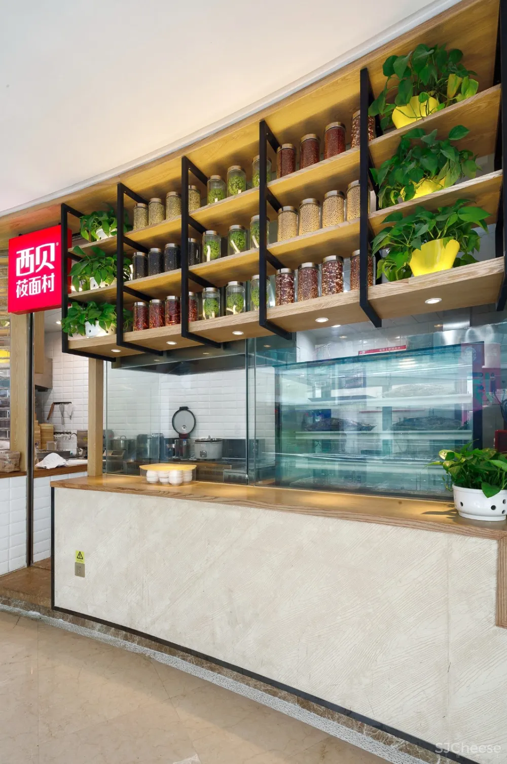 西贝餐厅设计【西贝莜面村】 这个温馨的西贝餐厅设计：小清新&民族风