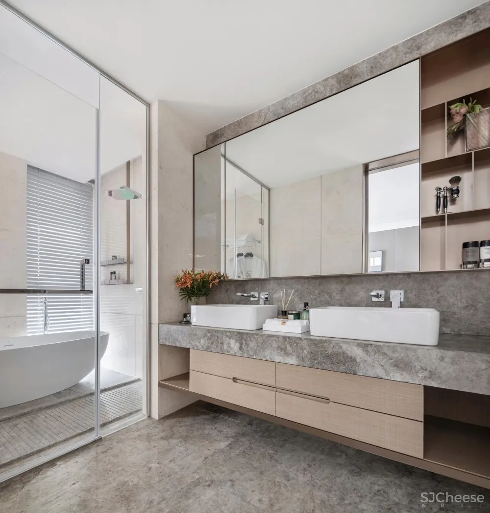 柯翊设计│ 绍兴源盛·云锦中心大平层样板间