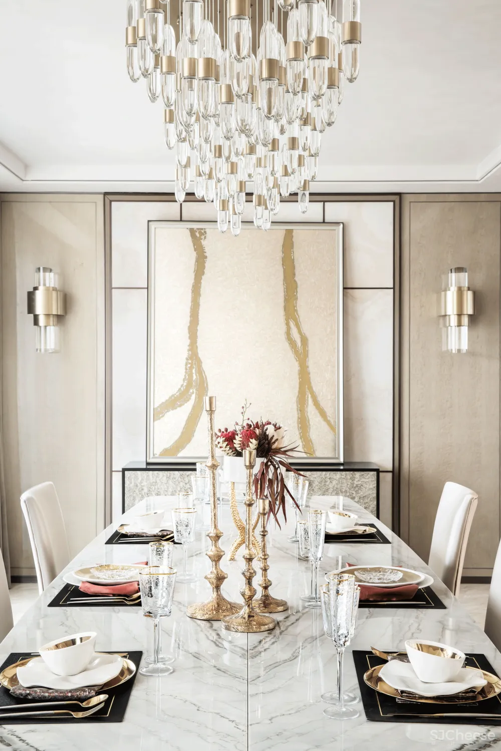 这才是顶级豪宅设计正确的打开方式，打造永不过时的优雅奢华！