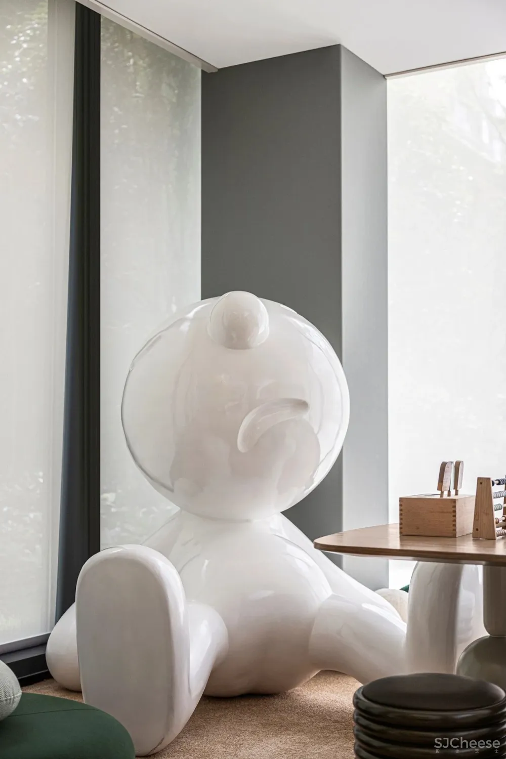 义乌国深望辰府售楼处丨AVAD范可萨