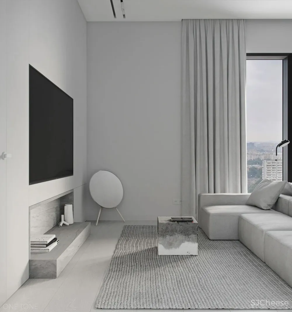 简单即是美!黑白色家居设计