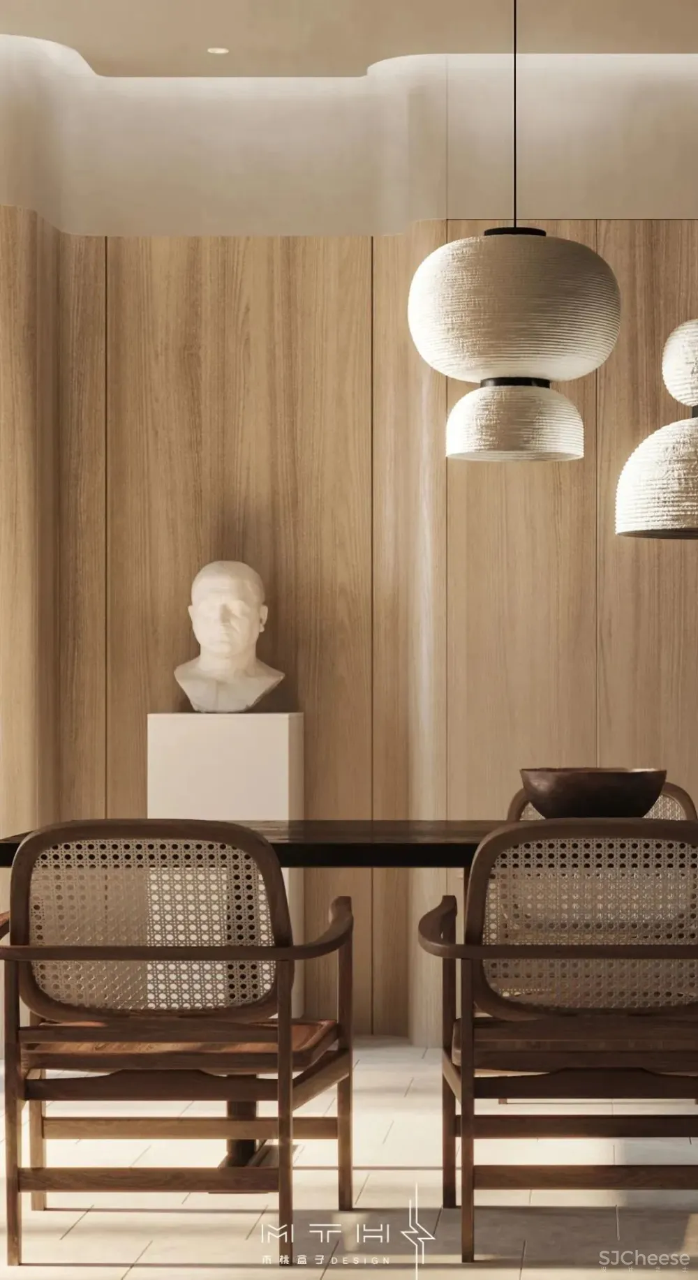 海口•华润中心,打造 清寂空间 周留成木桃盒子空间