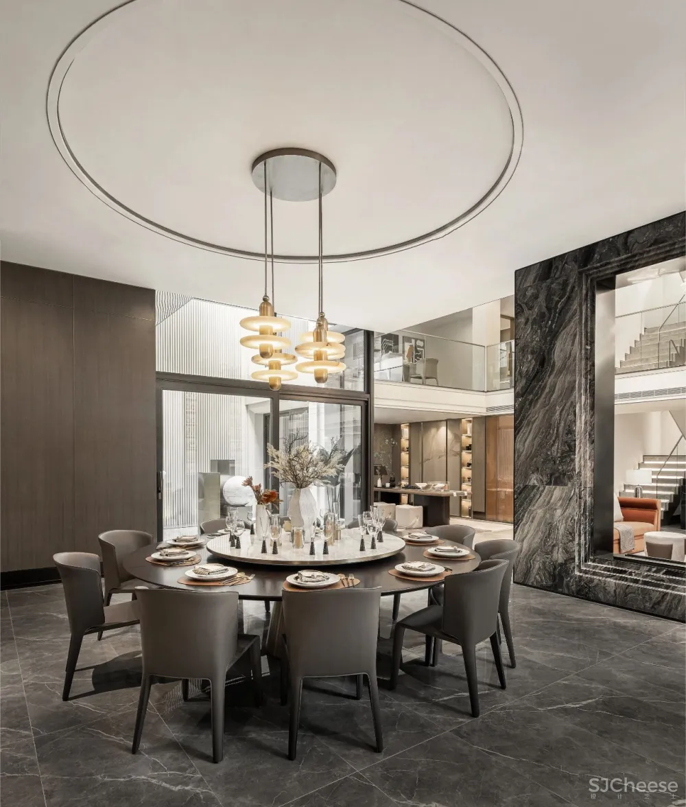 HWCD设计｜上海「金臣颐墅」顶级别墅样板间