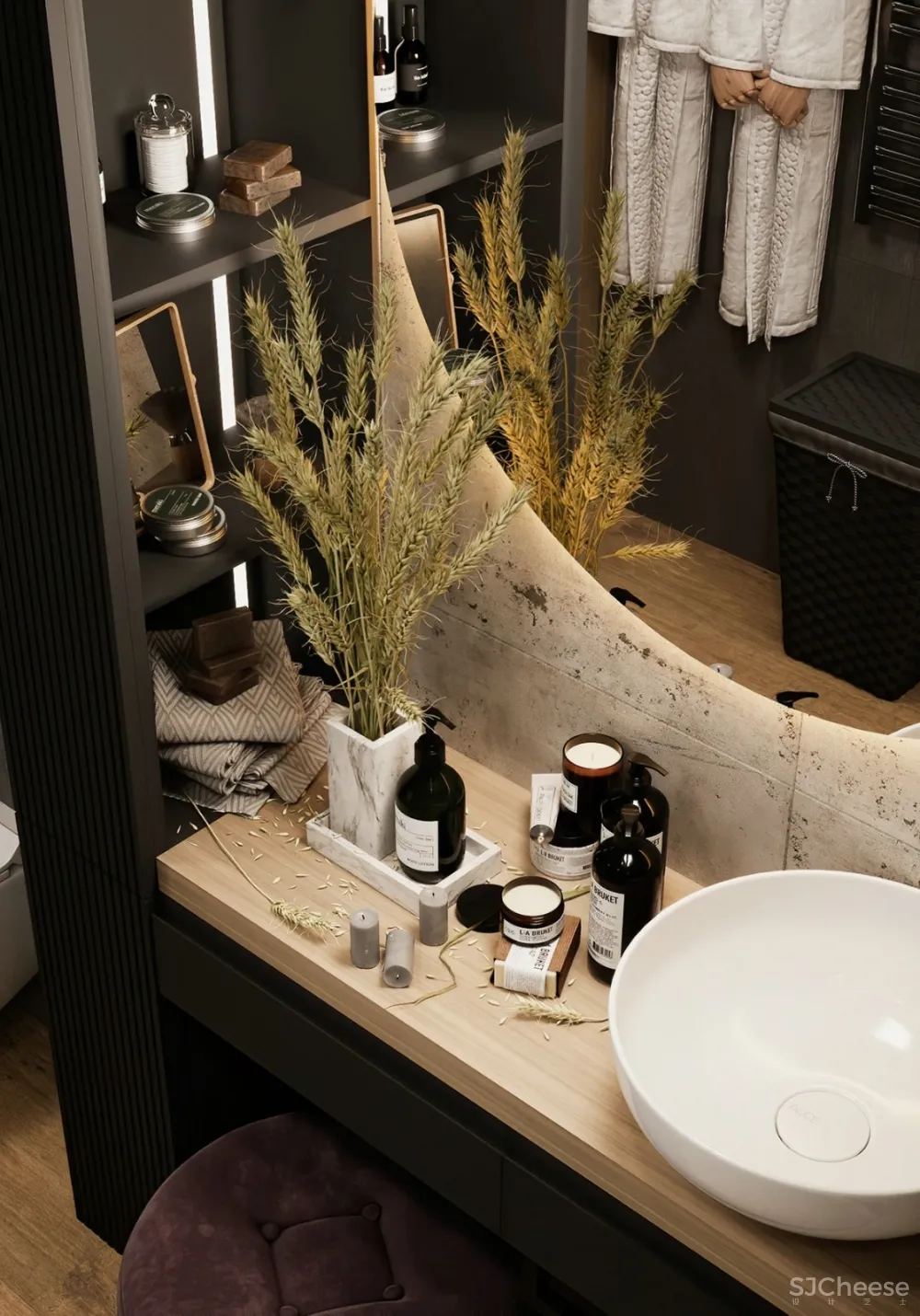 纯粹而优雅的质感，粗矿而细腻的优雅