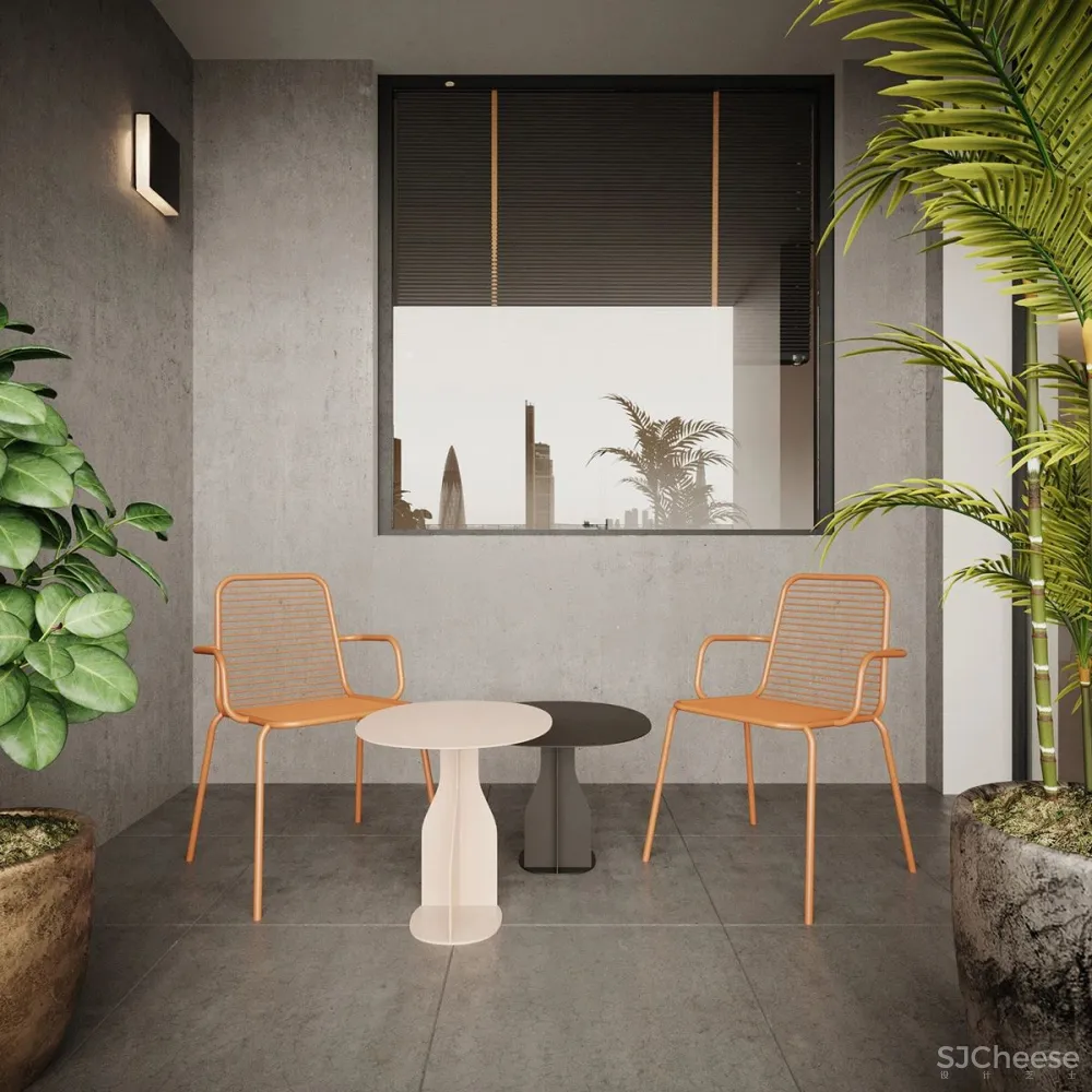 Creating Well Rounded Interiors With Circle Themes - Orange