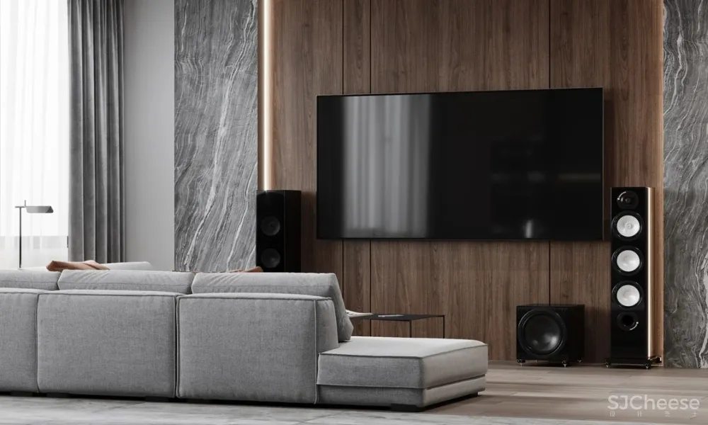 胡桃木 低饱和度橙色,演绎大气时尚质感空间!