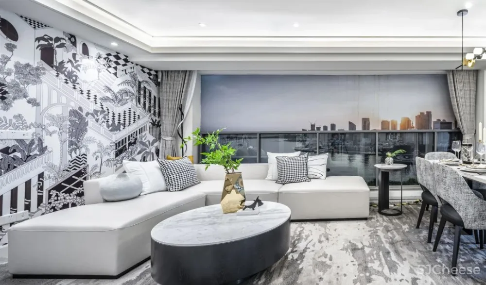 EH DESIGN 空间｜新现代主义风格的多重演绎 —— 越秀地产杭州项目合辑