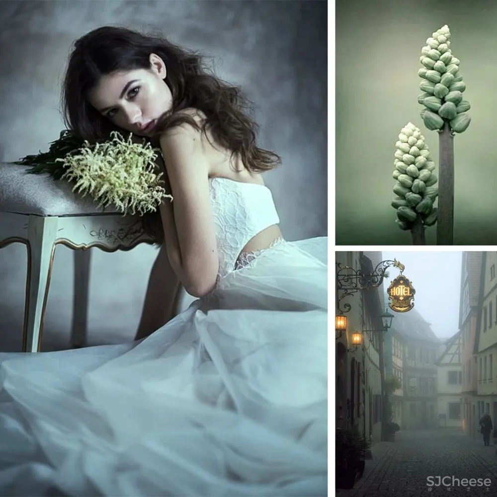 高级灰 绿色,你想象不到的好看!