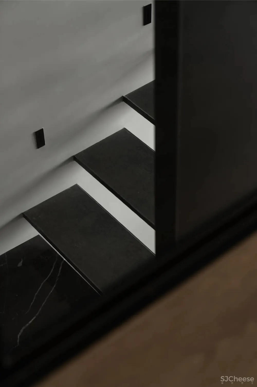 通透感 光影美学，打造黑白极简格调 桐里设计