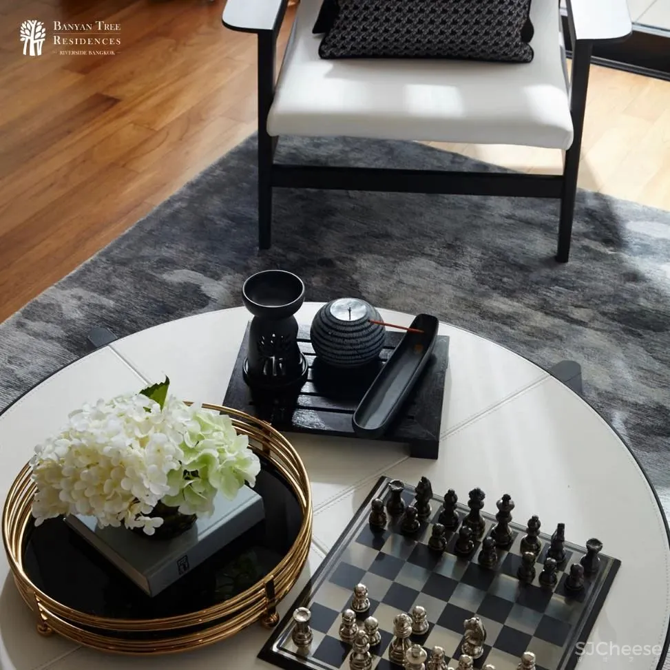 SCDA曾仕乾新作 曼谷泰颐「悦榕轩」六星级超豪华公寓 实景 效果图 平面图