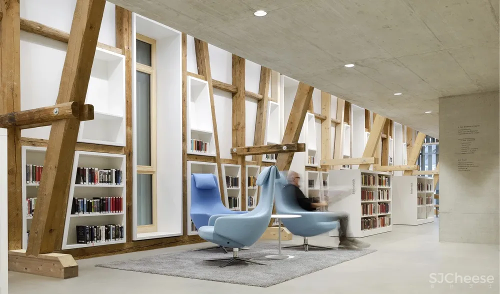 谷仓再利用 Kressbronn图书馆 Steimle Architekten BDA