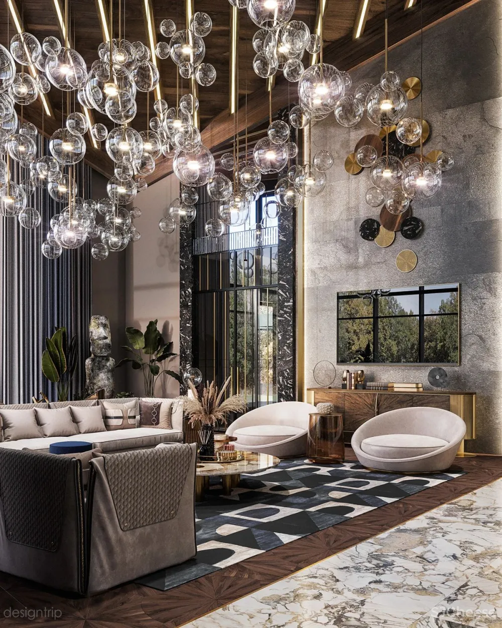 1200㎡ 顶级豪宅,奢华与风格无关