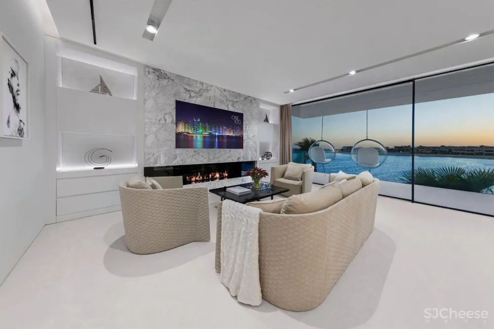 迪拜最昂贵的别墅，还送法拉利和劳斯莱斯！