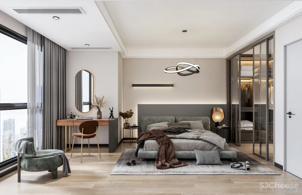 随性自在黑白灰的现代演绎 —— 云想空间表现