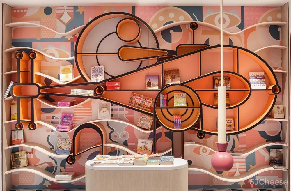 李想新作 宁波钟书阁,1230㎡,把201块“岩石”搬进书店