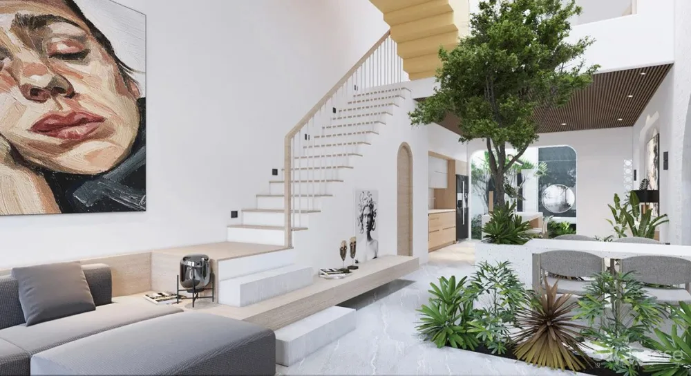 在家里种树、定制室内朱丽叶阳台、做梦幻楼梯,你不敢想的,他都做了!