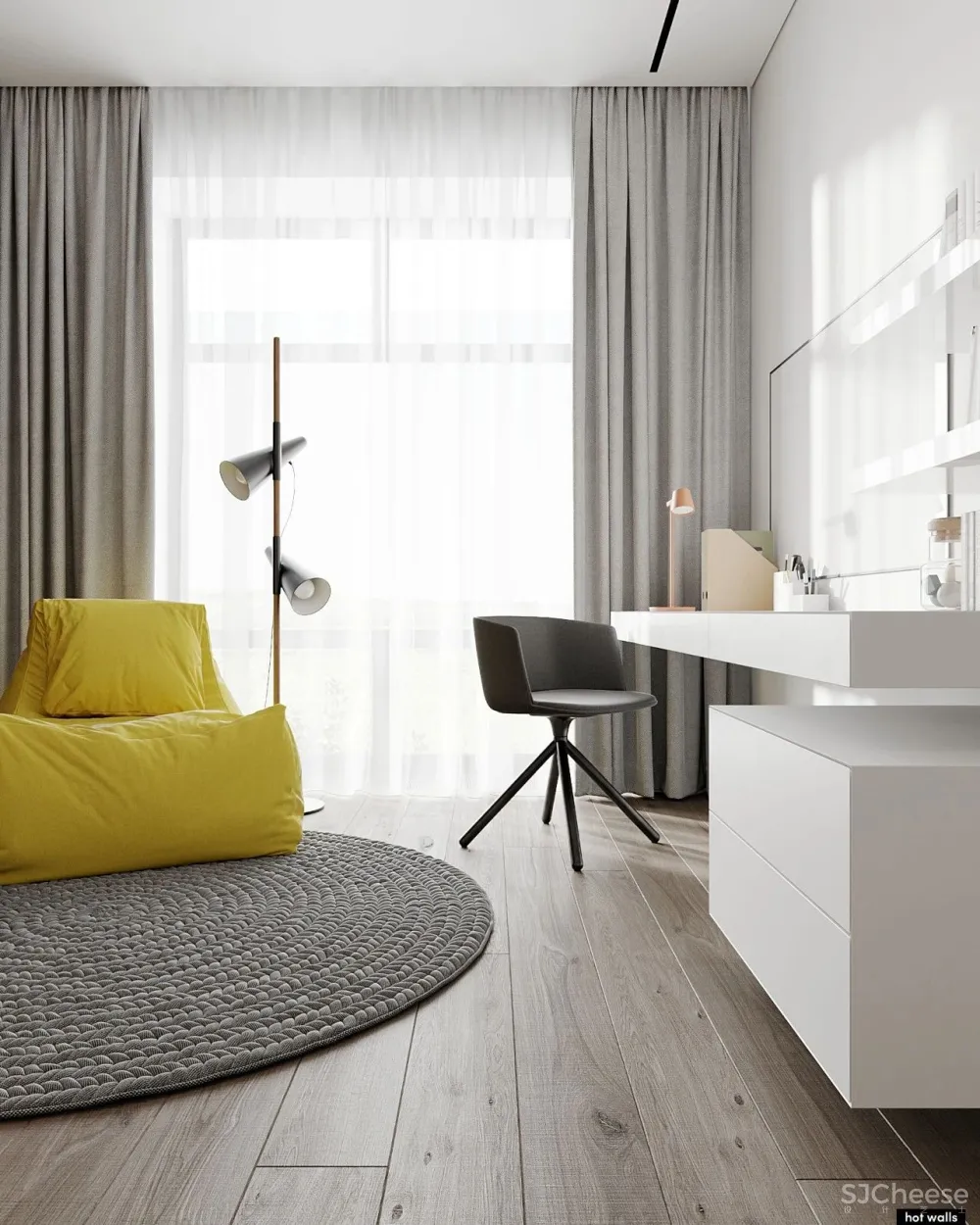 线条 高级灰,不一样的韵律美 hot walls