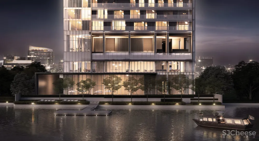 SCDA曾仕乾新作 曼谷泰颐「悦榕轩」六星级超豪华公寓 实景 效果图 平面图