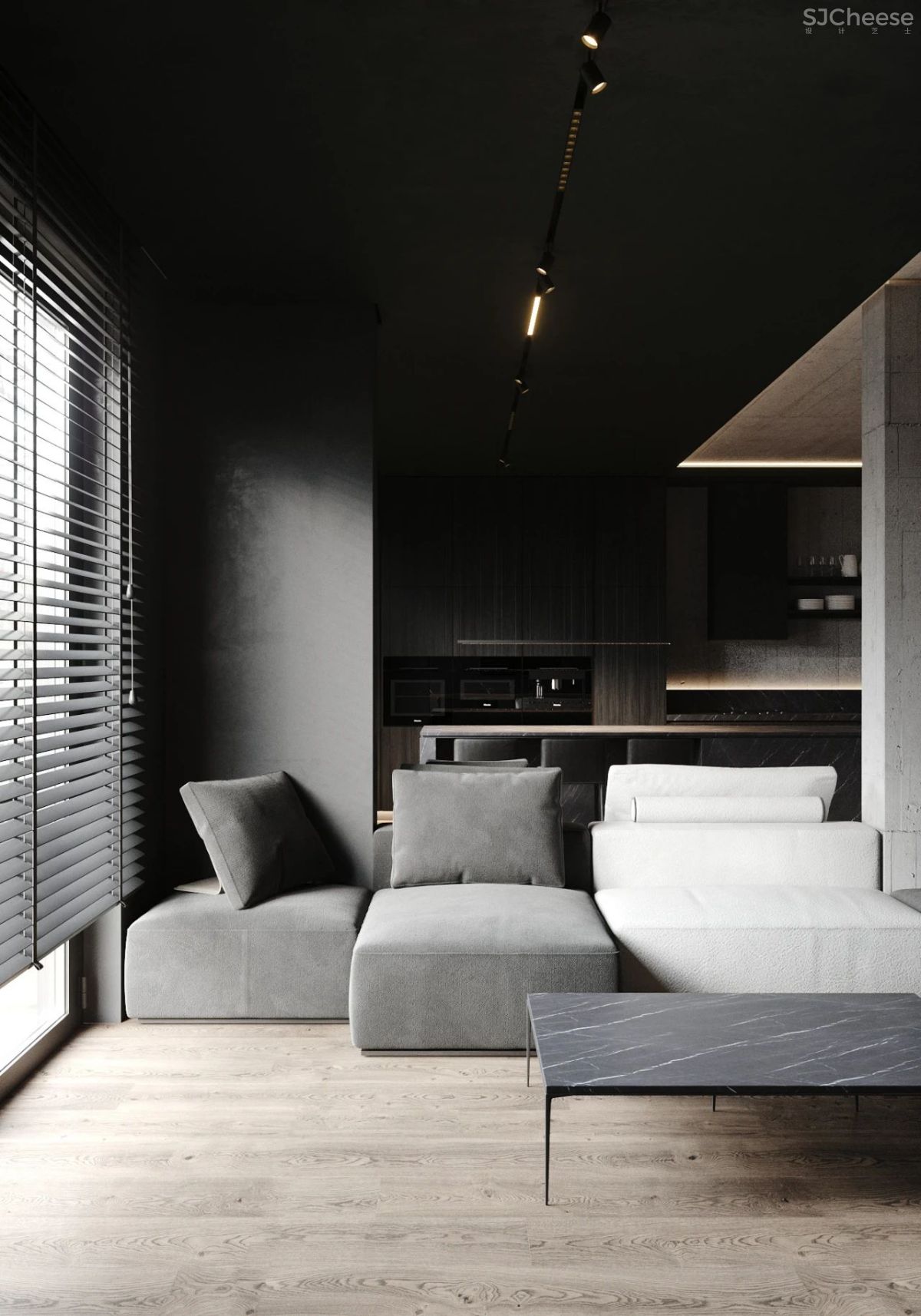 非黑即白,裸感十足的现代主义