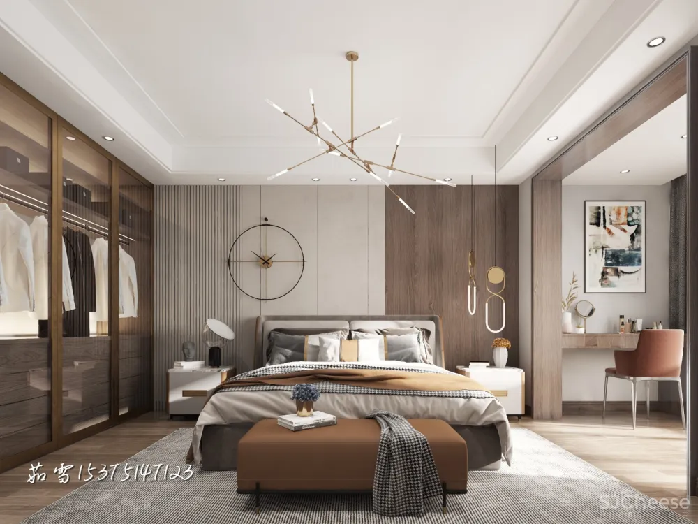 轻奢复式客餐厅3卧室