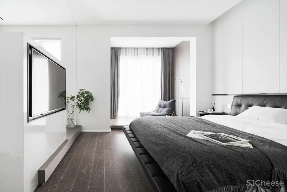 217㎡极简舒适家,纯粹即生活的平衡 缪茹